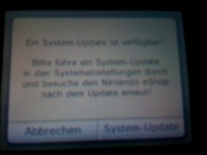 3DS Systemupdate blockt wieder Flashcards