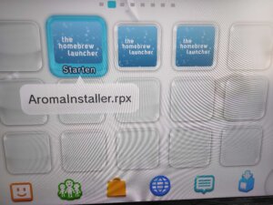 Homebrews im Wii-U-Menü