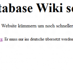 Schließung des Wikis am 13. Juli 2012